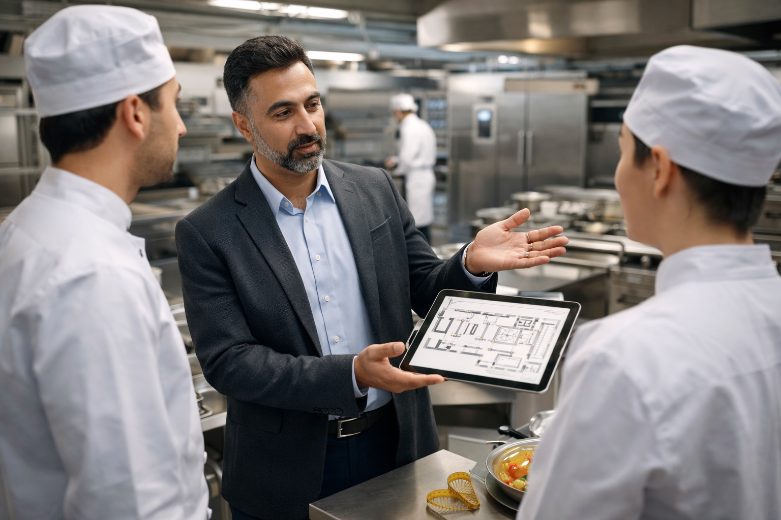 تجهیز آشپز خانه‌های صنعتی