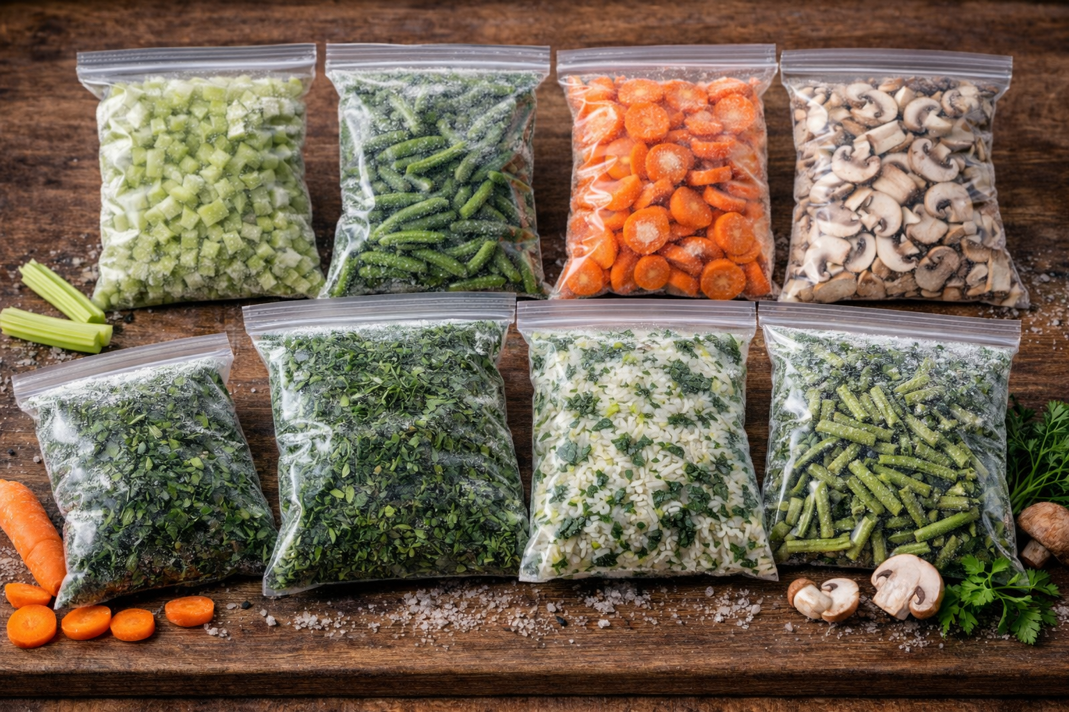 سبزیجات منجمد