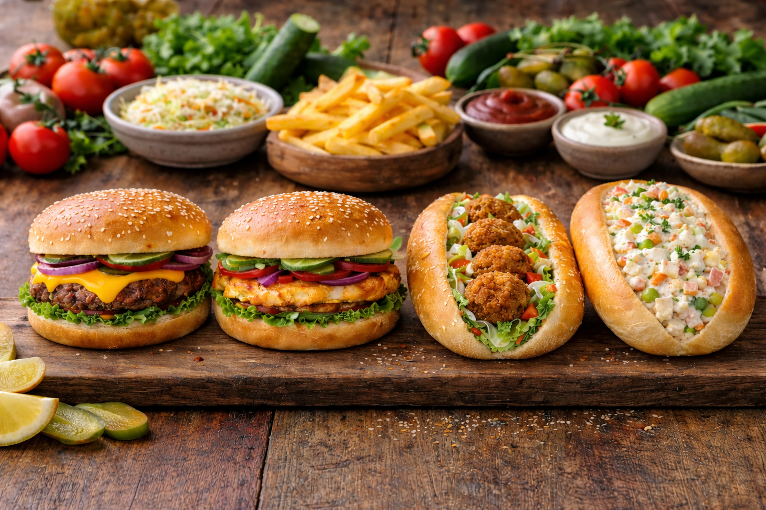 انواع ساندویچ